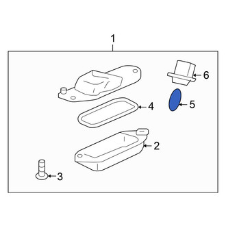 Mitsubishi OE - License Plate Light Bulb