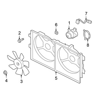 Mitsubishi OE - Cooling Fan (Ralliart Sportback)