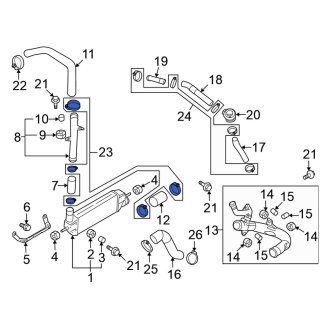 Mitsubishi Evolution OEM Air Intake Parts | Filters, Manifolds — CARiD.com
