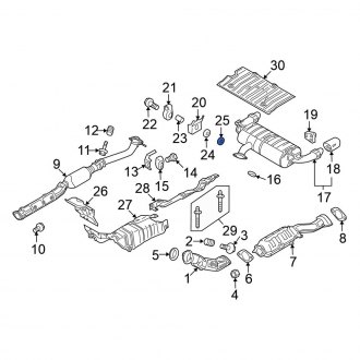 Mitsubishi Eclipse Cross OEM Exhaust Parts | Systems, Tips, Pipes