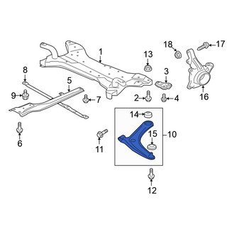 Mitsubishi OE - Rear Upper Suspension Control Arm