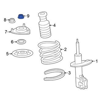 Mitsubishi OE - Upper Suspension Strut Nut