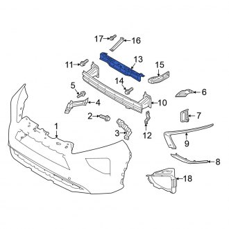 Mitsubishi Eclipse Cross OEM Bumpers | Genuine Front & Rear