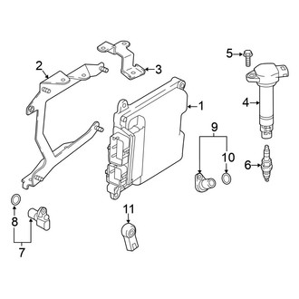 Mitsubishi OE - Electrical - Ignition System (Black Edition / ES / LE / Ralliart / SE / SEL)