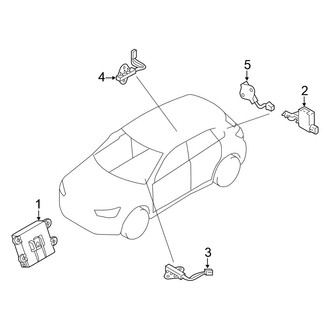 Mitsubishi OE - Electrical - Keyless Entry Components