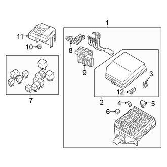 Mitsubishi OE - Electrical - Fuse & Relay (Engine Compartment)