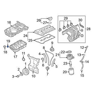 Mitsubishi OE - Engine Oil Drain Plug Gasket