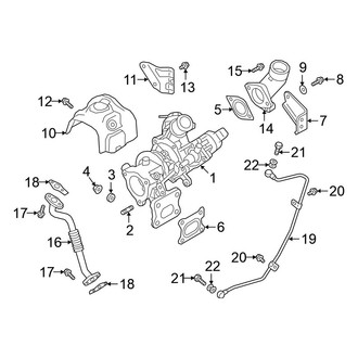 Mitsubishi OE - Engine / Transaxle - Turbocharger & Components