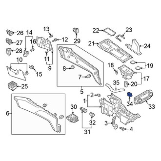 Mitsubishi OE - Cabin Air Temperature Sensor