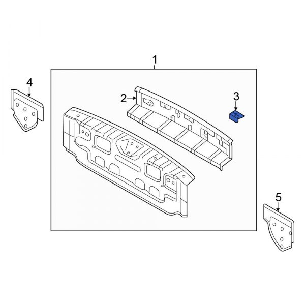 Rear Body Reinforcement Plate