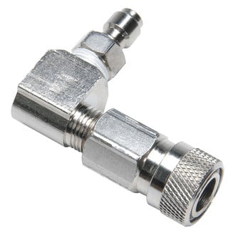 Mityvac® - 90° Right Angle Quick-Change Diesel Compression Test Adapter for MV5535 Digital Diesel Compression Test Kit