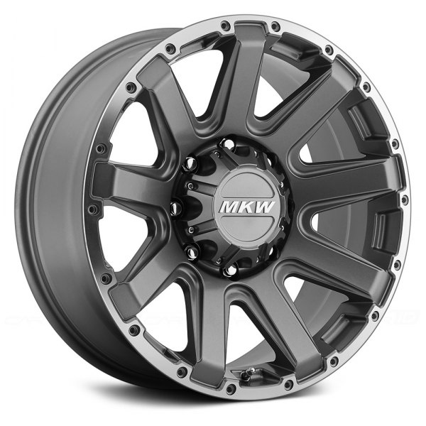 MKW OFF-ROAD® - M94 Gray with Machined Ring
