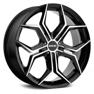 MKW® - M121 Gloss Black with Machined Face