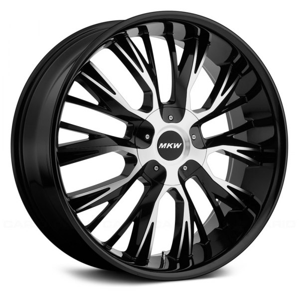 MKW® - M122 Gloss Black with Machined Face