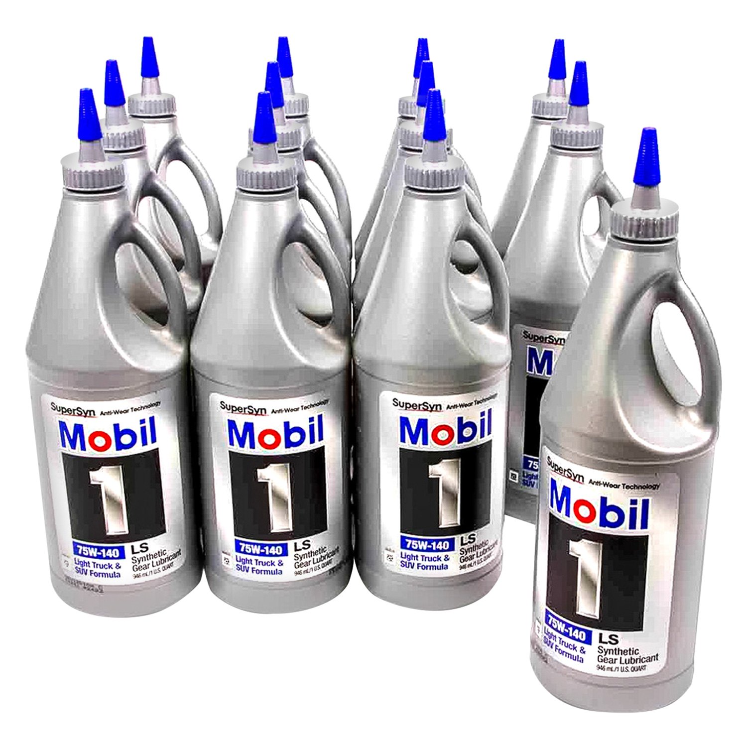 Mobil 1® - Jeep Wrangler 1997 SAE 75W-140 Synthetic API GL 5 Limited Slip Differential  Fluid