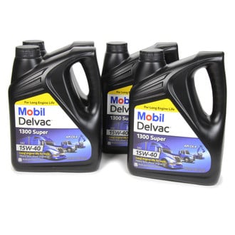 Mobil 1® - Delvac 1300 Super SAE 15W-40 Synthetic Blend Diesel Motor Oil
