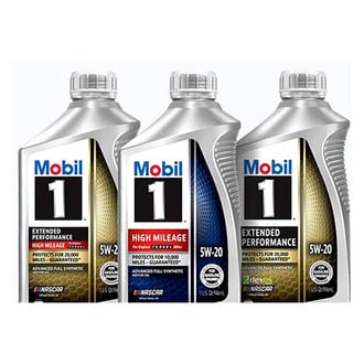 Mobil 1® - Advanced™ SAE 5W-20 Full Synthetic Motor Oil, 5 Quarts x 3 Jugs