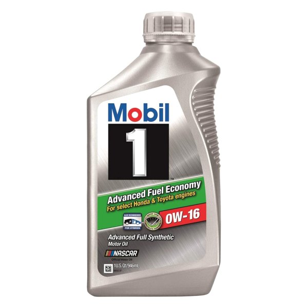 Mobil 1® - Advanced Fuel Economy™ SAE 0W-16 Full Synthetic Motor Oil, 1 Quart