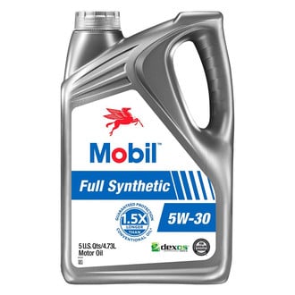 Mobil 1® - SAE 5W-30 Full Synthetic Motor Oil, 5 Quarts x 3 Jugs