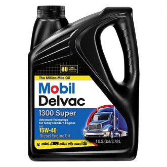 Mobil 1® - Delvac 1300 Super SAE 15W-40 Synthetic Blend Diesel Motor Oil