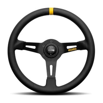 MOMO® - 3-Spoke MOD.08 Series Black Steering Wheel