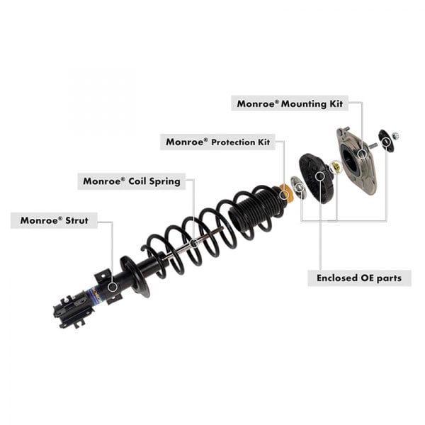 38-kt THE RICH　OLDMOUNTAIN ver. Amazon.com: Monroe Quick-Strut 239112 Suspension Strut and