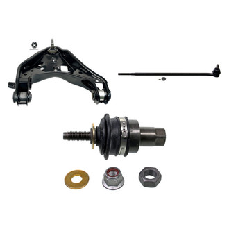 MOOG® - Front Driver Side Lower Control Arm with Ball Joint and Tie Rod End Kit