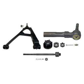 MOOG® - Front Driver Side Lower Control Arm with Ball Joint and Tie Rod End Kit