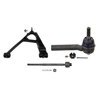 MOOG® - Front Driver Side Lower Control Arm with Ball Joint and Tie Rod End Kit
