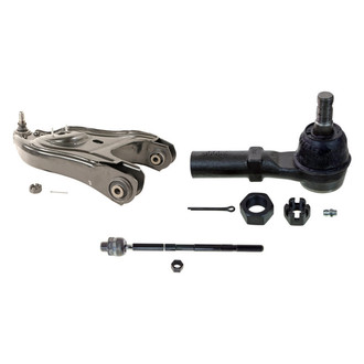 MOOG® - Front Driver Side Lower Control Arm with Ball Joint and Tie Rod End Kit