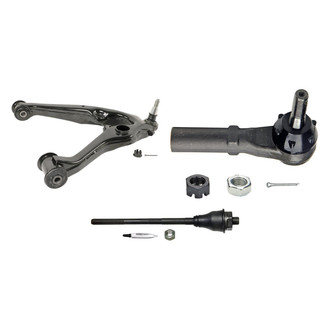 MOOG® - Front Driver Side Lower Control Arm with Ball Joint and Tie Rod End Kit