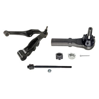 MOOG® - Front Driver Side Lower Control Arm with Ball Joint and Tie Rod End Kit