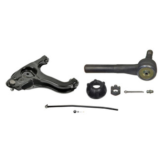 MOOG® - Front Driver Side Lower Control Arm with Ball Joint and Tie Rod End Kit
