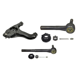 MOOG® - Front Driver Side Lower Control Arm with Ball Joint and Tie Rod End Kit