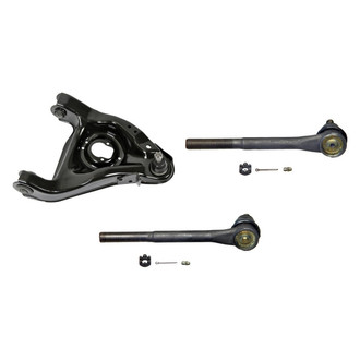 MOOG® - Front Driver Side Lower Control Arm with Ball Joint and Tie Rod End Kit