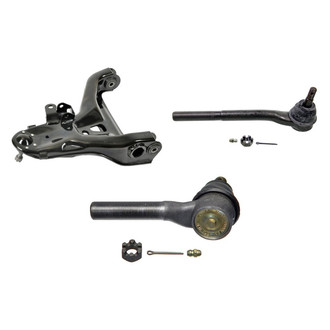 MOOG® - Front Driver Side Lower Control Arm with Ball Joint and Tie Rod End Kit
