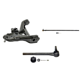 MOOG® - Front Driver Side Lower Control Arm with Ball Joint and Tie Rod End Kit