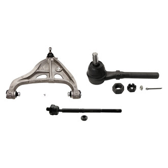 MOOG® - Front Driver Side Lower Control Arm with Ball Joint and Tie Rod End Kit