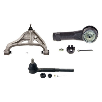 MOOG® - Front Driver Side Lower Control Arm with Ball Joint and Tie Rod End Kit