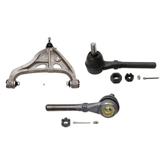 MOOG® - Front Driver Side Lower Control Arm with Ball Joint and Tie Rod End Kit