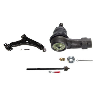 MOOG® - Front Driver Side Lower Control Arm with Ball Joint and Tie Rod End Kit
