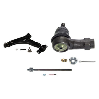 MOOG® - Front Driver Side Lower Control Arm with Ball Joint and Tie Rod End Kit