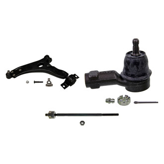 MOOG® - Front Driver Side Lower Control Arm with Ball Joint and Tie Rod End Kit