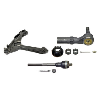 MOOG® - Front Driver Side Lower Control Arm with Ball Joint and Tie Rod End Kit
