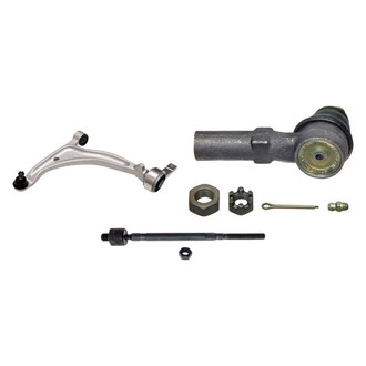 MOOG® - Front Driver Side Lower Control Arm with Ball Joint and Tie Rod End Kit