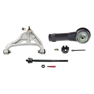 MOOG® - Front Driver Side Lower Control Arm with Ball Joint and Tie Rod End Kit