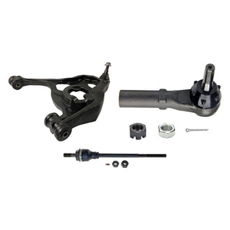 MOOG® - Front Driver Side Lower Control Arm with Ball Joint and Tie Rod End Kit