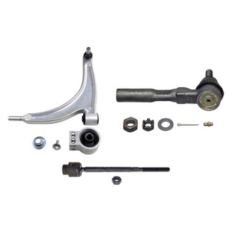 MOOG® - Front Driver Side Lower Control Arm with Ball Joint and Tie Rod End Kit