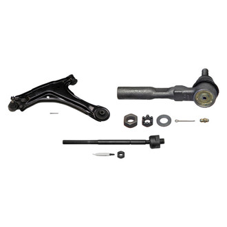 MOOG® - Front Driver Side Lower Control Arm with Ball Joint and Tie Rod End Kit