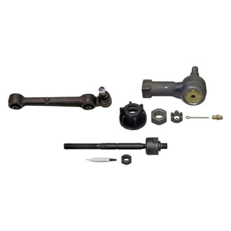 MOOG® - Front Driver Side Lower Control Arm with Ball Joint and Tie Rod End Kit